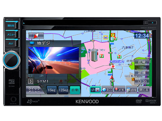 彩速ナビ MDV-434DT