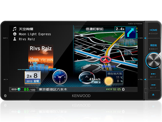 彩速ナビ MDV-Z701W