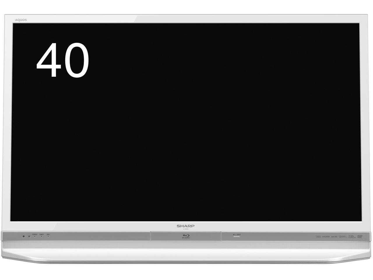 AQUOS LC-40DR9-W [40インチ ホワイト系]