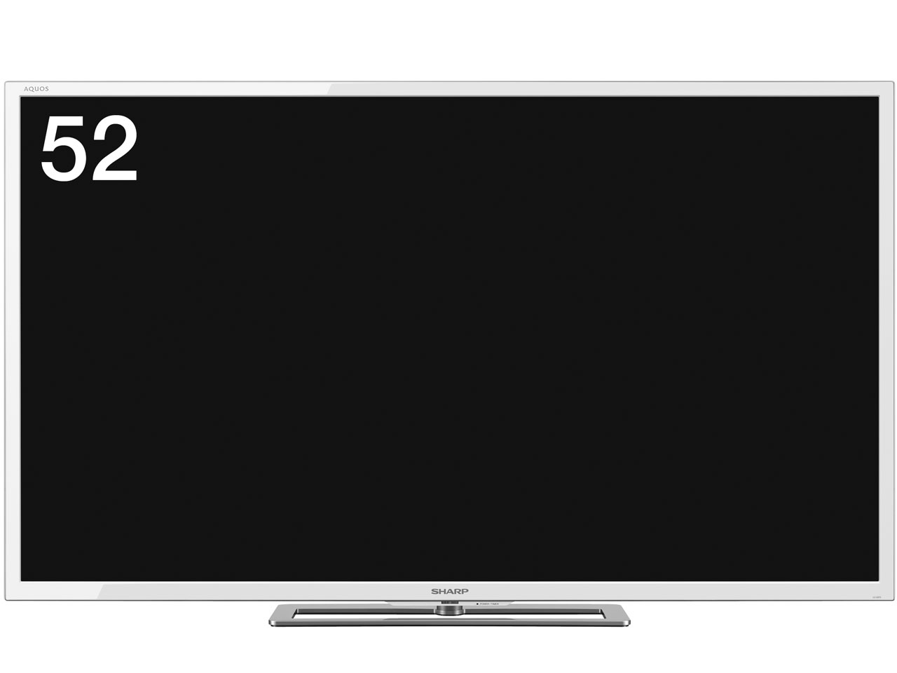 フリースタイル AQUOS LC-52F5-W [52インチ ホワイト系]