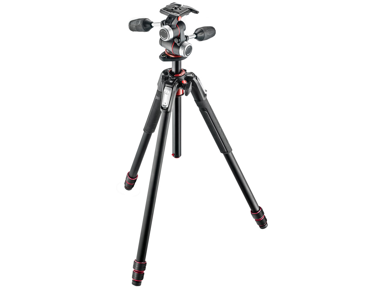 190Tアルミニウム三脚3段 RC2付3ウェイ雲台キット MK190XPRO3T-3W