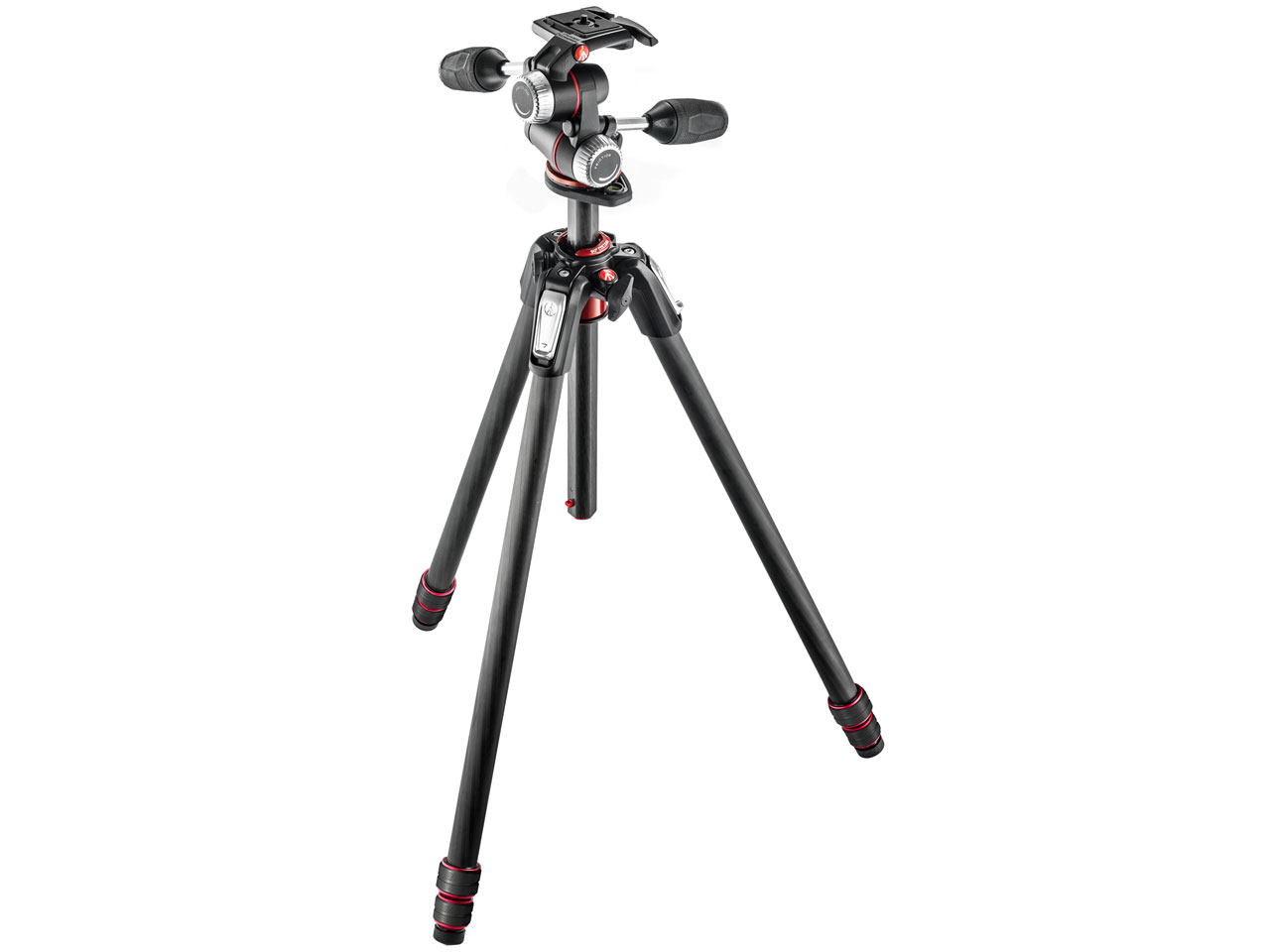 190Tカーボンファイバー三脚3段 RC2付3ウェイ雲台キット MK190CXPRO3T-3W