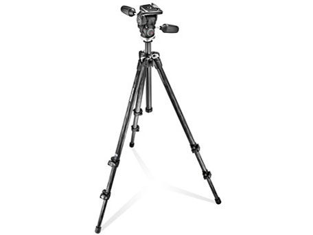 294カーボン三脚3段+RC2付き3ウェイ雲台キット MK294C3-D3RC2