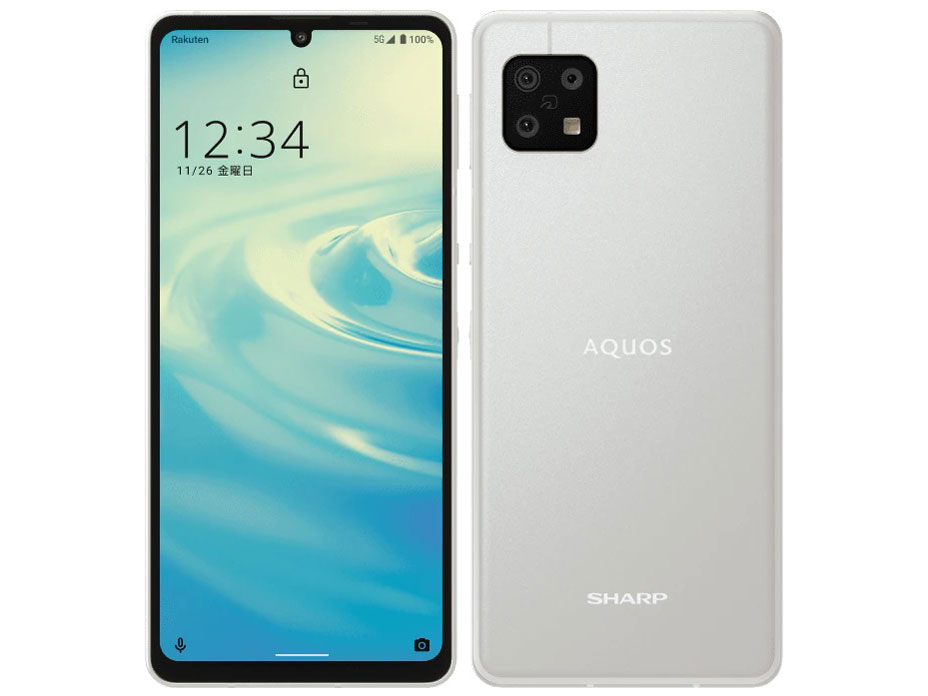 AQUOS sense6s キャリア版 [シルバー]