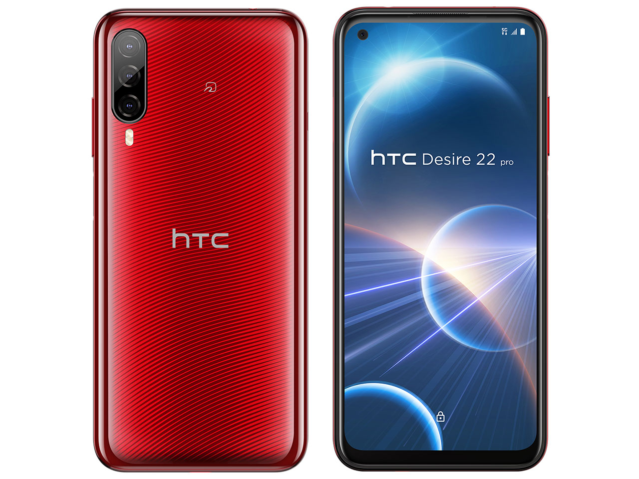 HTC Desire 22 pro ノンキャリア版 [サルサ・レッド] 