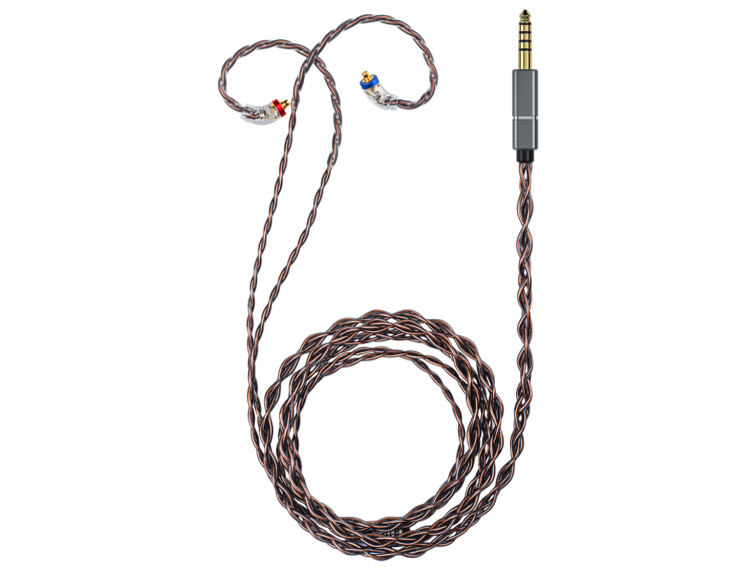 LF-RB FIO-LF-RB ミニプラグ/2.5mm(4極)/4.4mmバランス(5極)⇔MMCX [1.2m]