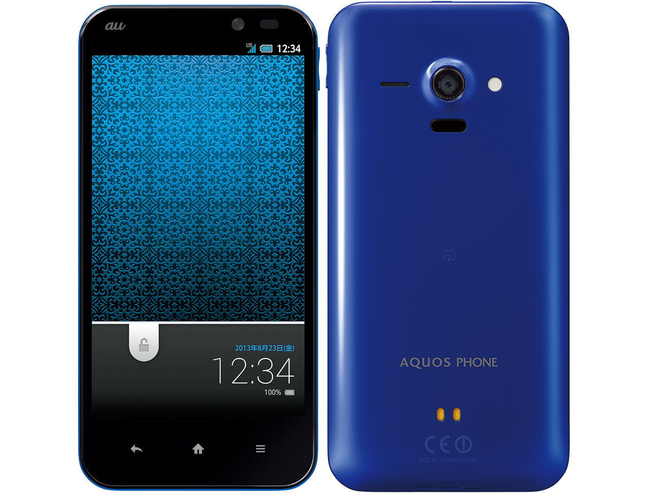 AQUOS PHONE SERIE SHL22 au [ブルー]