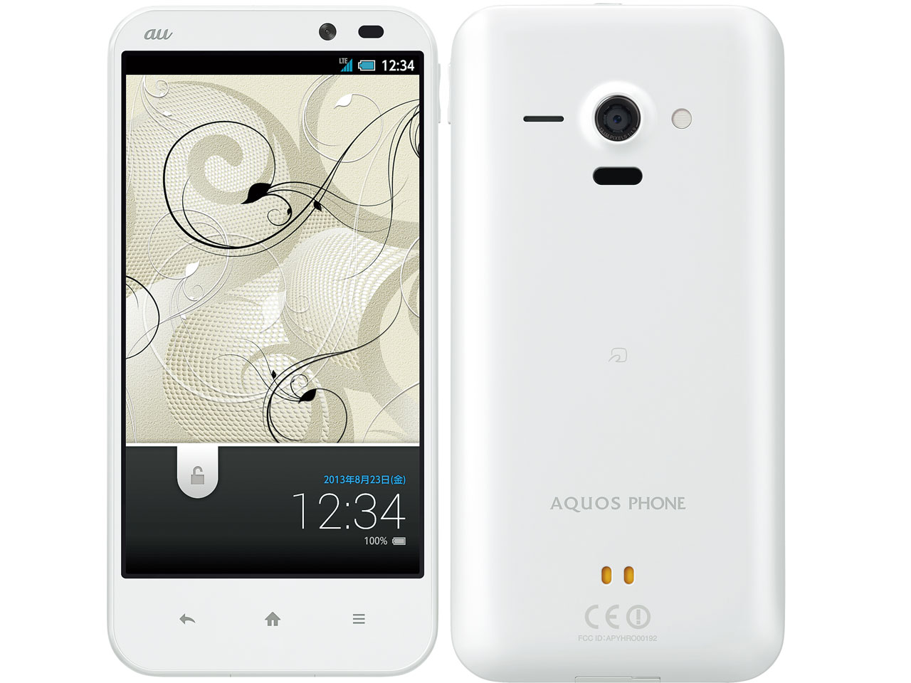 AQUOS PHONE SERIE SHL22 au [ホワイト]