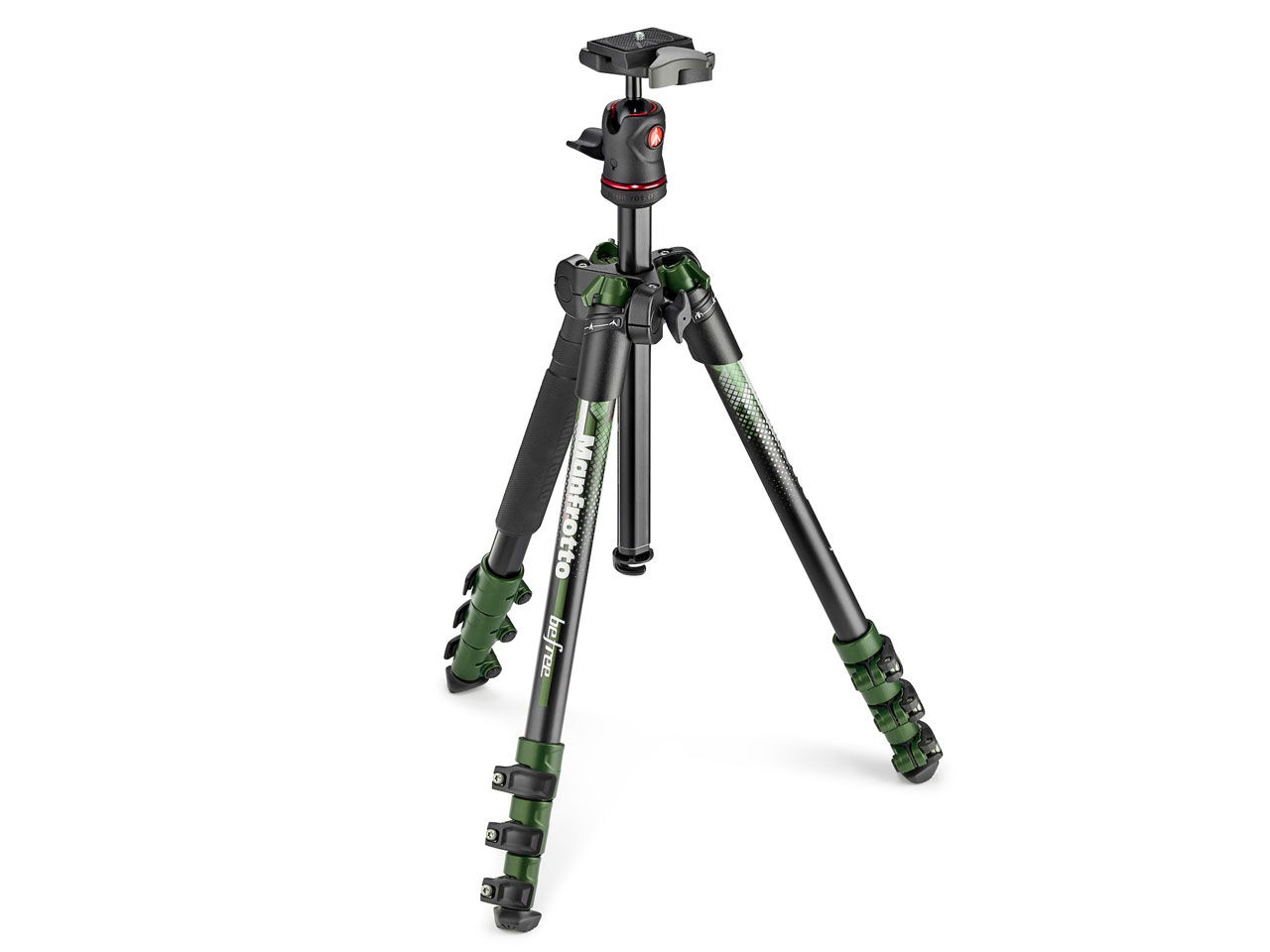 befree アルミニウム三脚ボール雲台キット MKBFRA4GR-BH [グリーン]