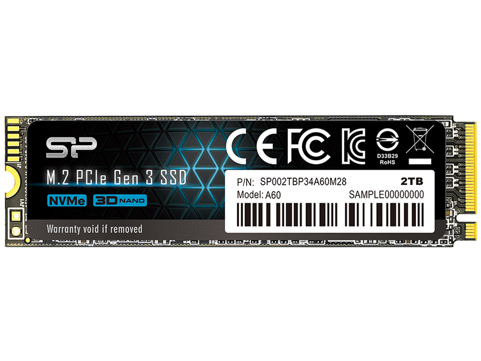 PCIe Gen3x4 P34A60 SP002TBP34A60M28