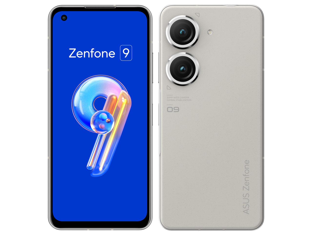 Zenfone 9 128GB SIMフリー [ムーンライトホワイト] (SIMフリー)