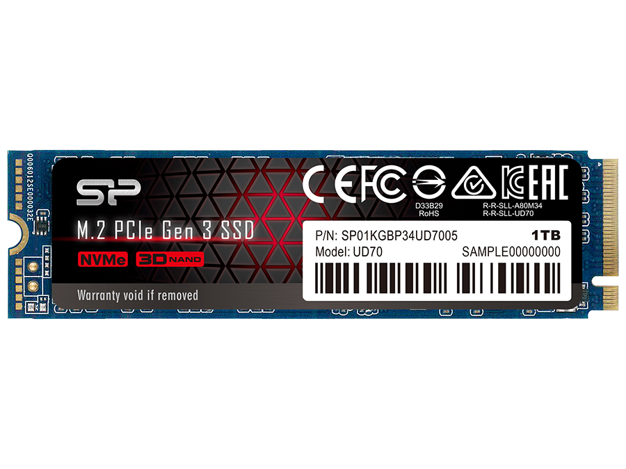 PCIe Gen 3x4 UD70 SP01KGBP34UD7005