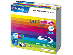 Verbatim DLR25RP10V1 (BD-R 6倍速 10枚組)