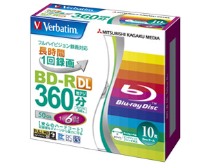 Verbatim VBR260RP10V1 [BD-R DL 6倍速 10枚組]