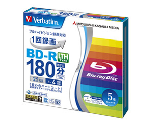 Verbatim VLR130YP5V1 [BD-R 4倍速 5枚組]