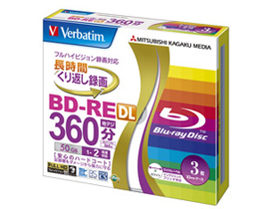 Verbatim VBE260NP3V1 [BD-RE DL 2倍速 3枚組]