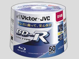 BV-R130E50W [BD-R 6倍速 50枚組]