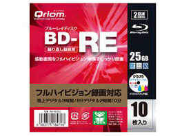 Qriom BD-RE10C [BD-RE 2倍速 10枚組]