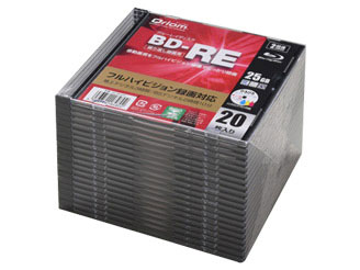 Qriom BD-RE20C [BD-RE 2倍速 20枚組]