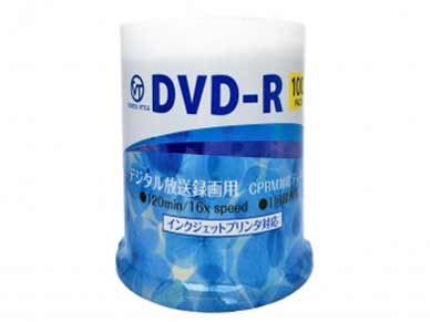 DR-120DVX.100SN [DVD-R 16倍速 100枚組]