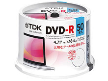 DR47PWC50PUE [DVD-R 16倍速 50枚組]