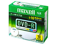 DR47WPD.S1P10S A (DVD-R 16倍速 10枚組)