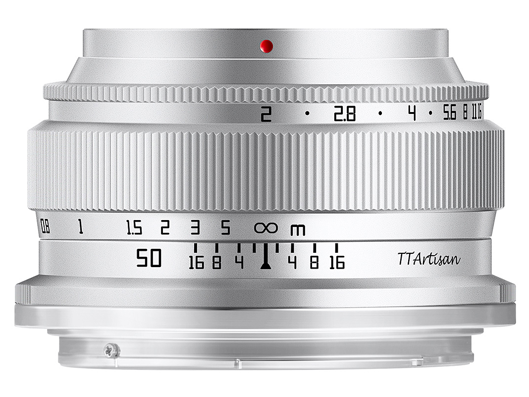 TTArtisan 50mm f/2 (S) シルバー [マイクロフォーサーズ用]