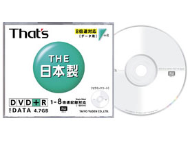 DVD+R47TYA [DVD+R 8倍速 1枚]