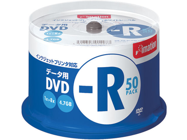 DVD-R4.7PWAx50SL (DVD-R 8倍速 50枚組)