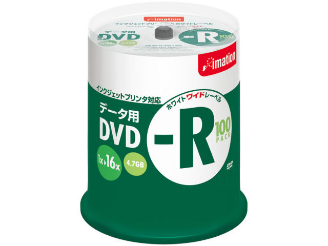 DVD-R4.7PWBX100SL (DVD-R 16倍速 100枚組)