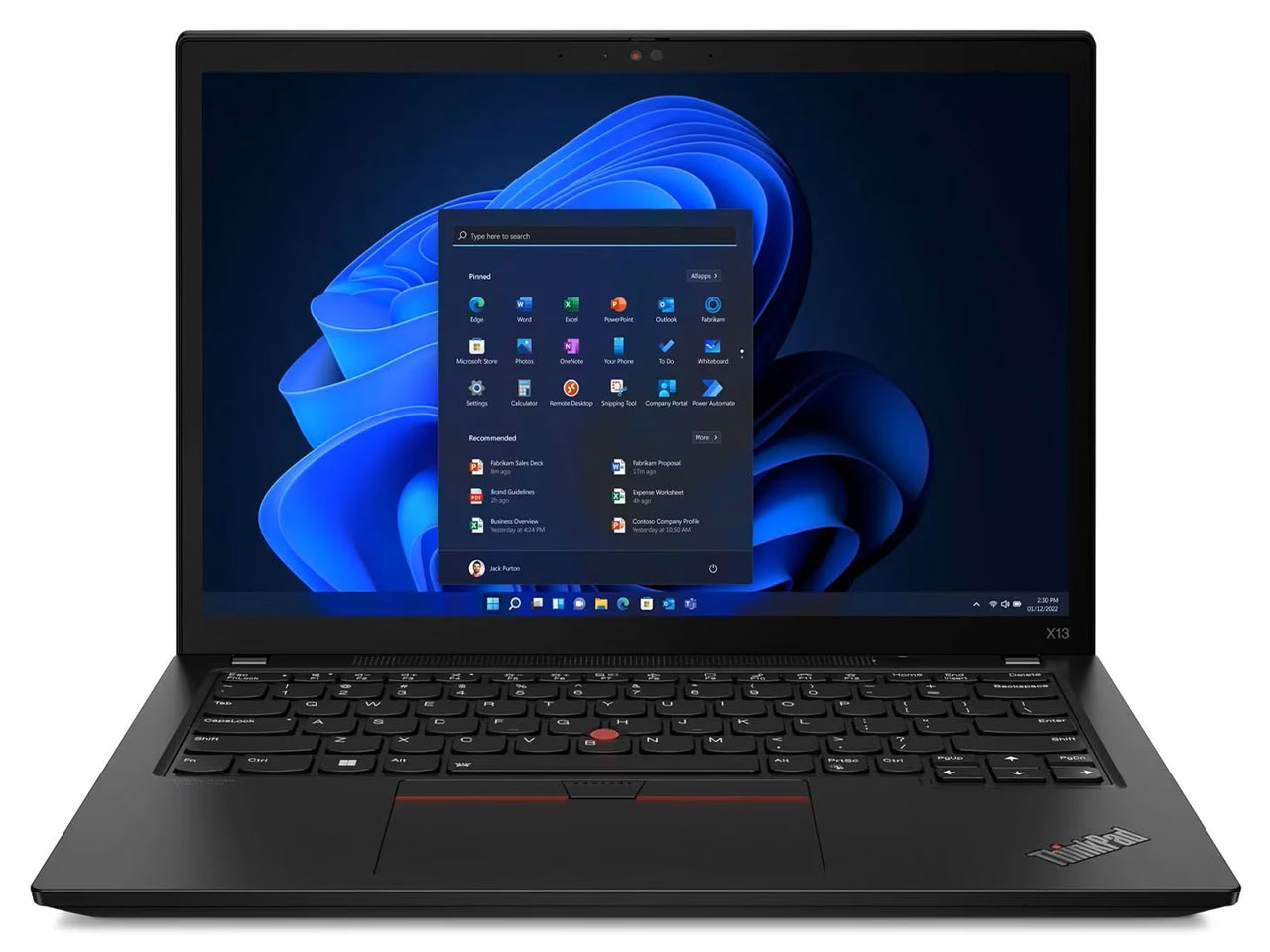 ThinkPad X13 Gen 3 21BQ003HJP [ブラック]