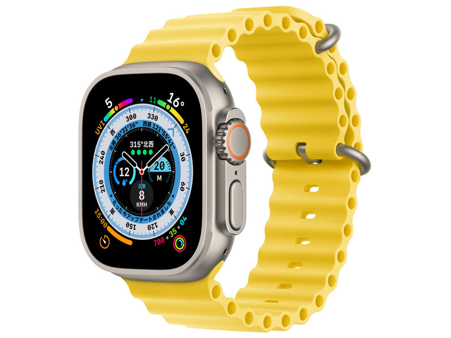 Apple Watch Ultra GPS+Cellularモデル 49mm MNHG3J/A [イエローオーシャンバンド]