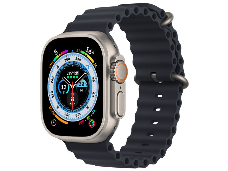 Apple Watch Ultra GPS+Cellularモデル 49mm MQFK3J/A [ミッドナイトオーシャンバンド]