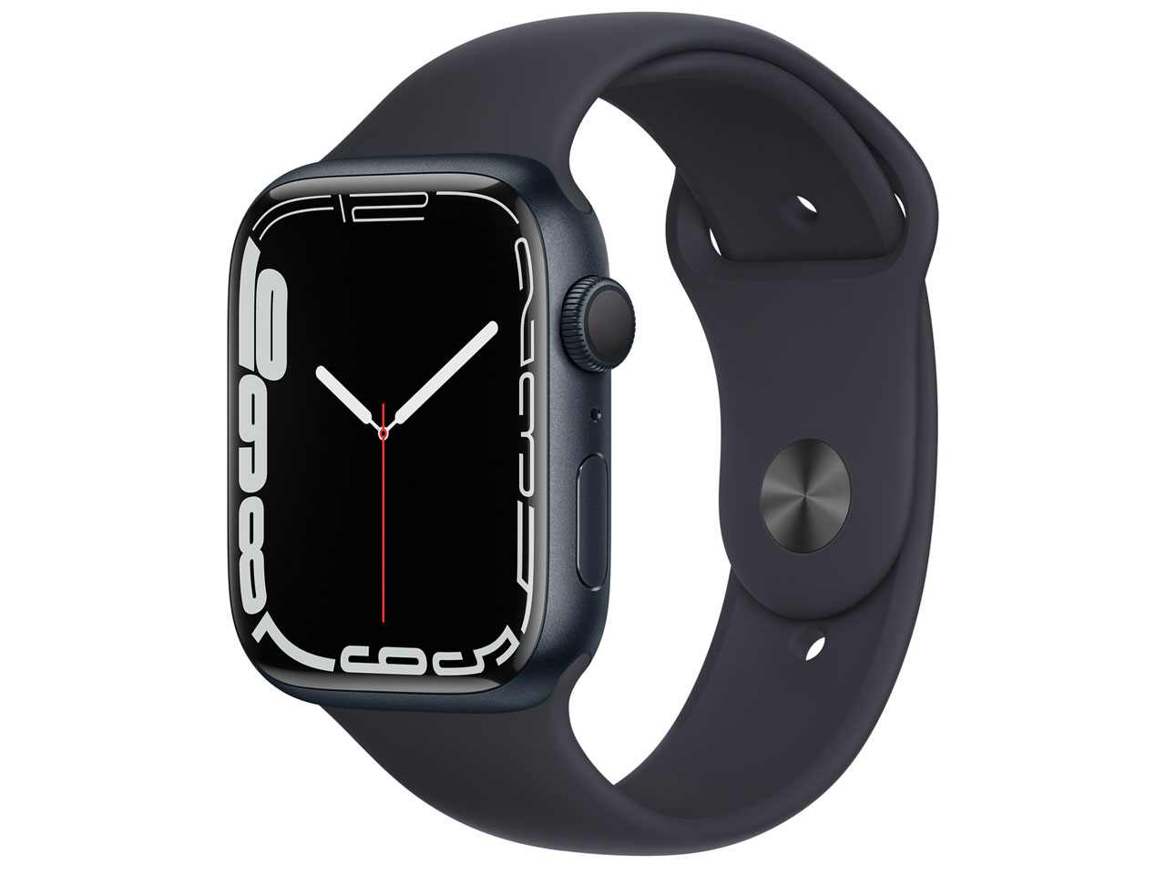 Apple Watch Series 7 GPSモデル 45mm MKN53J/A [ミッドナイトスポーツバンド]