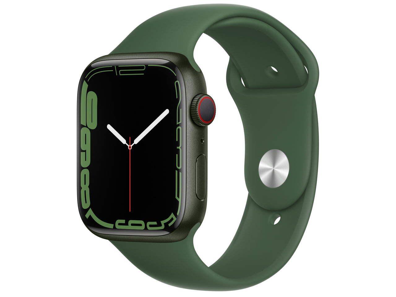 Apple Watch Series 7 GPS+Cellularモデル 45mm MKJR3J/A [クローバースポーツバンド]