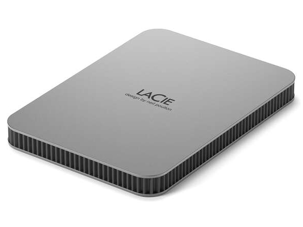 LaCie Mobile Drive 2022 STLP2000400 [ムーン・シルバー]