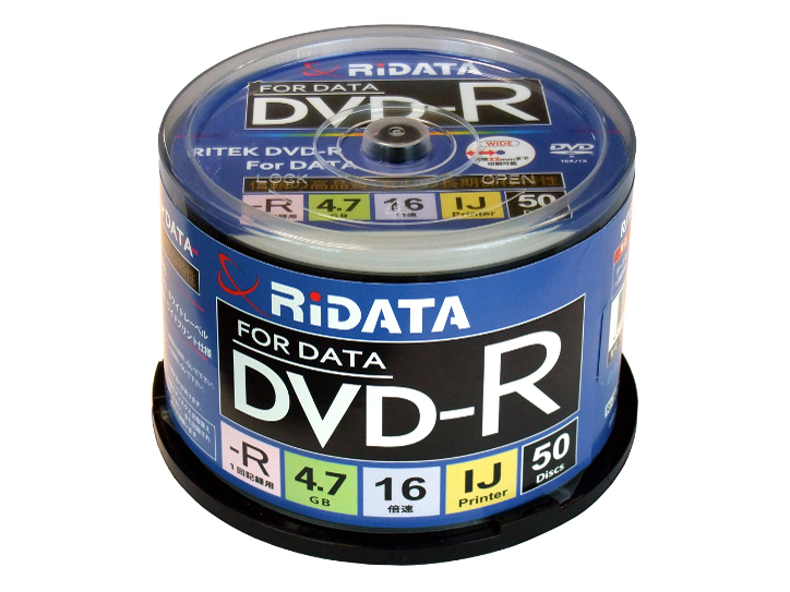 RIDATA D-R16X47G.PW50SP B [DVD-R 16倍速 50枚組]