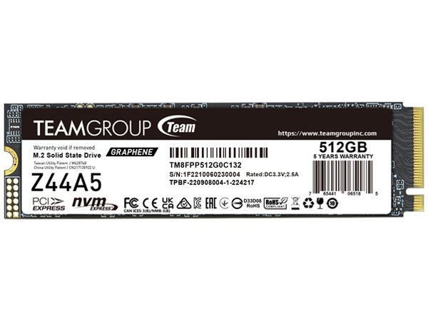 T-FORCE Z44A TM8FPP512G0C132