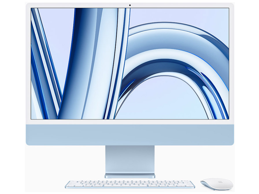 iMac 24インチ Retina 4.5Kディスプレイモデル MQRR3J/A [ブルー]