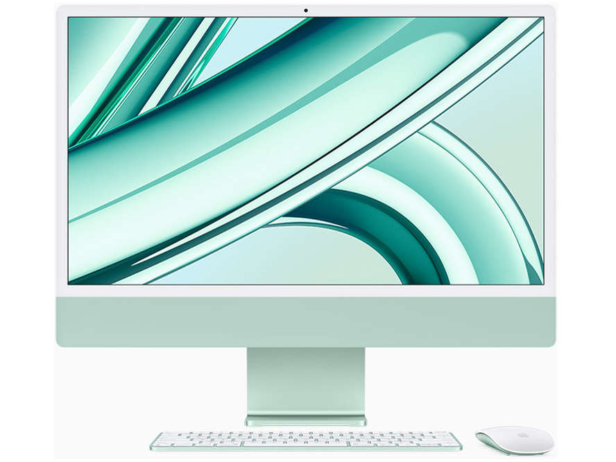 iMac 24インチ Retina 4.5Kディスプレイモデル MQRN3J/A [グリーン]
