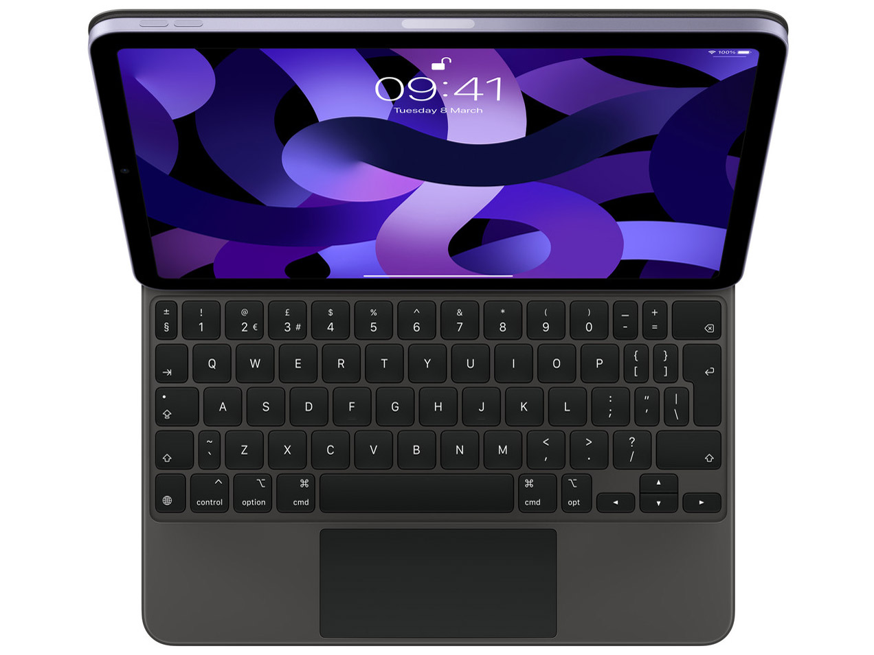 11インチiPad Pro(第4世代)・iPad Air(第5世代)用 Magic Keyboard 英語(UK) MXQT2BQ/A [ブラック]