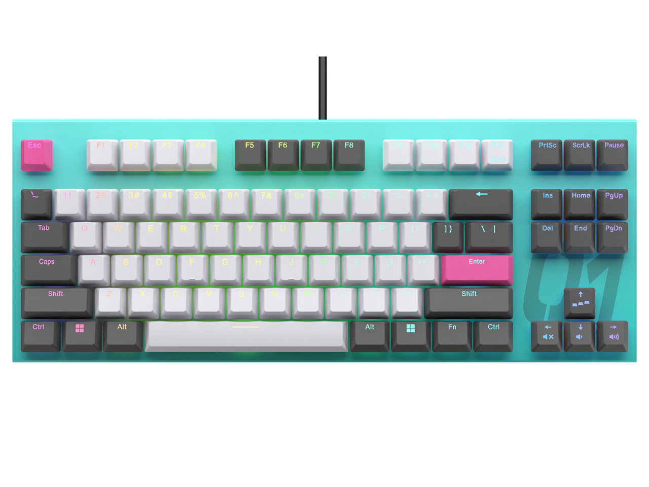 REALFORCE × 初音ミク GX1 X1UDM1 [Blue-Green]