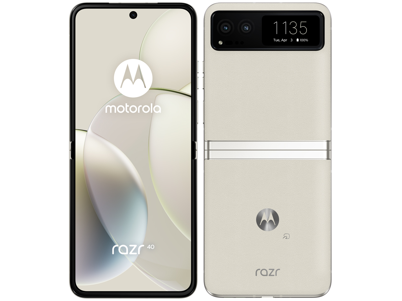 motorola razr 40 ノンキャリア版 [バニラクリーム] 