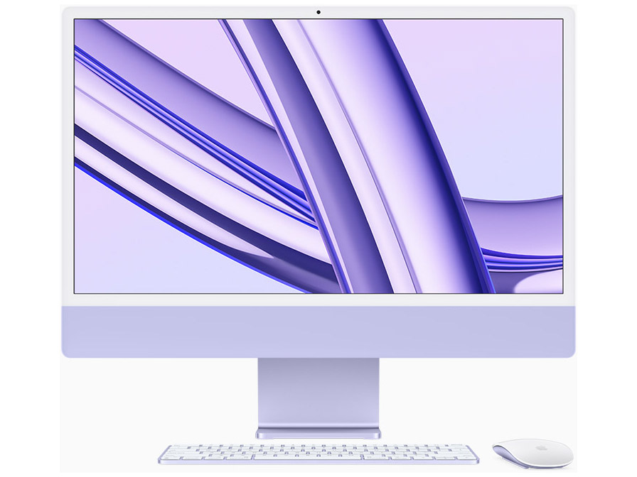 iMac 24インチ Retina 4.5Kディスプレイモデル M3チップ 10コアGPU 512GB [パープル]