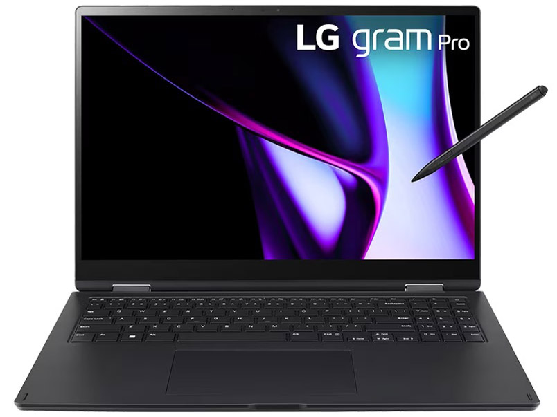 LG gram Pro 2in1 16T90SP-MA78J [オブシディアンブラック]