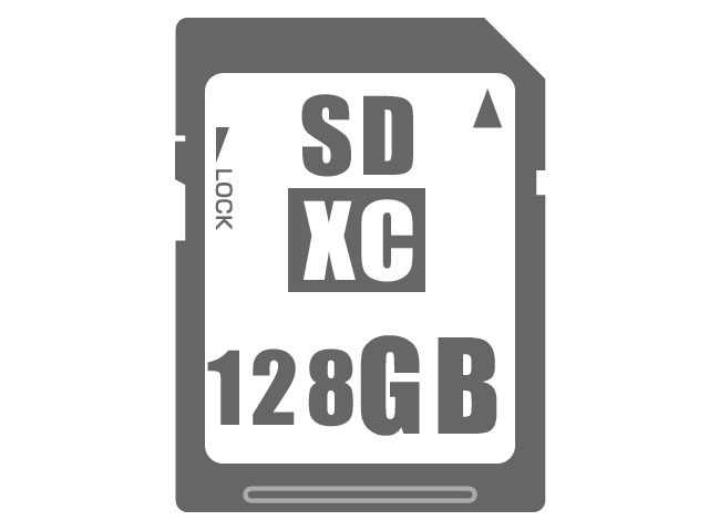 SDXCメモリーカード 128GB