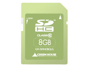 GH-SDHC8GLG [8GB リーフグリーン]