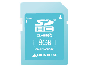 GH-SDHC8GSK [8GB スカイブルー]