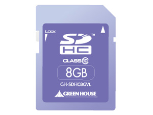 GH-SDHC8GVL [8GB バイオレット]