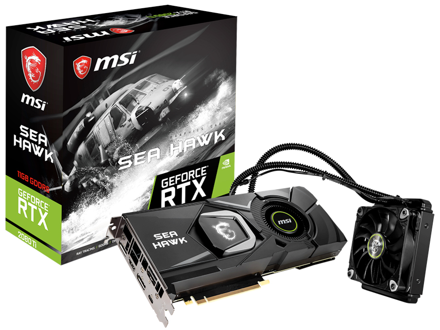 GeForce RTX 2080 Ti SEA HAWK X [PCIExp 11GB]